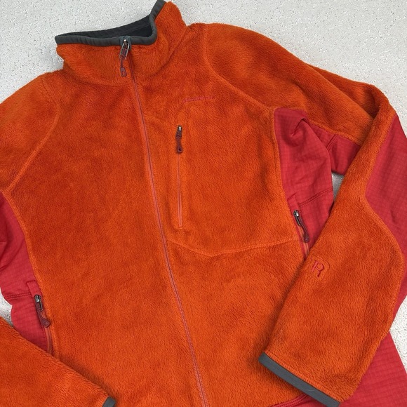 Patagonia R2 RegulatorJacket full zip Mens Small Eclectic Orange High Pile - Picture 15 of 16